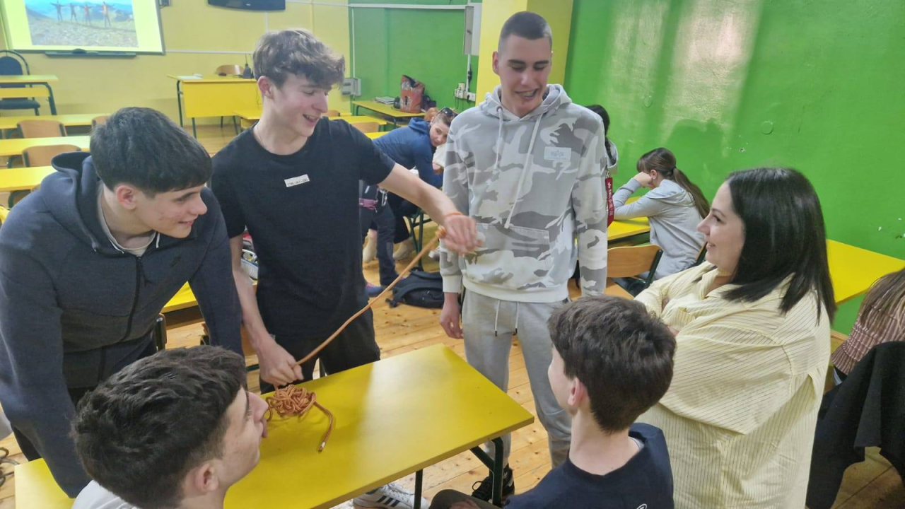 Antonia Viljac u šibenskoj gimnaziji