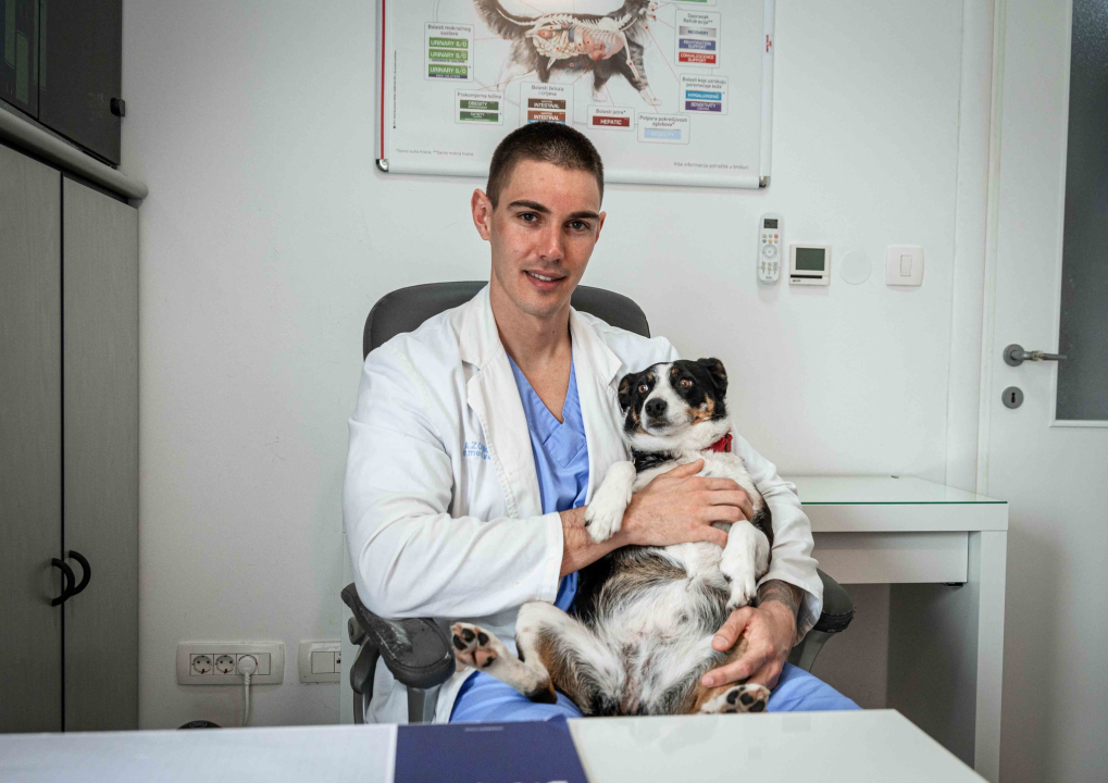 Anđelo Zorica oduvijek je znao da će biti veterinar