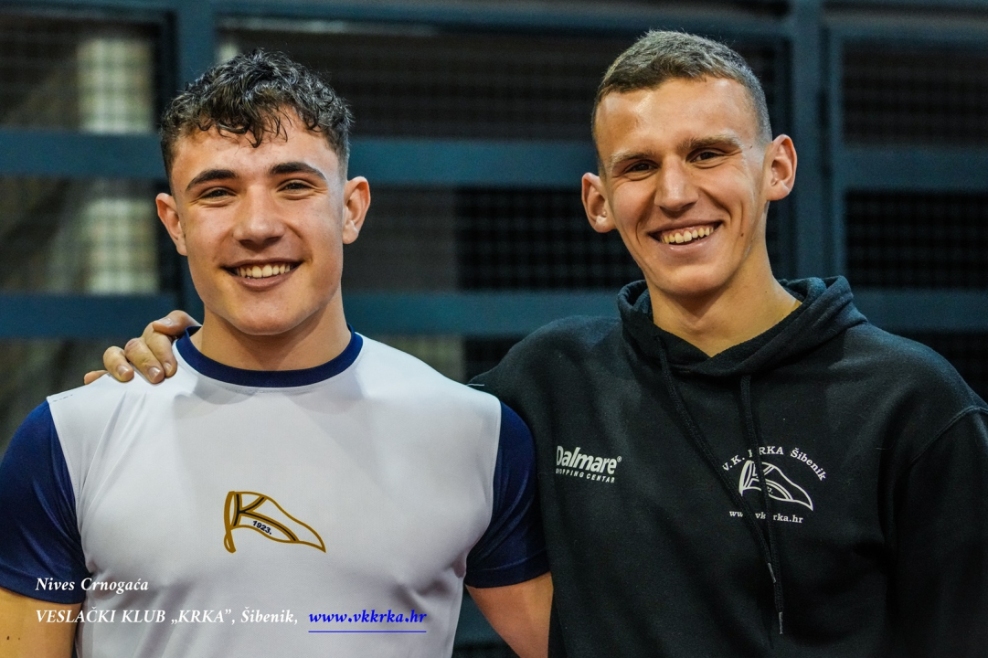 FOTO: Veslači Krke na Prvenstvu Hrvatske na ergometru: Šimi Grubišiću bronca i 21 sekundu bolji rezultat
