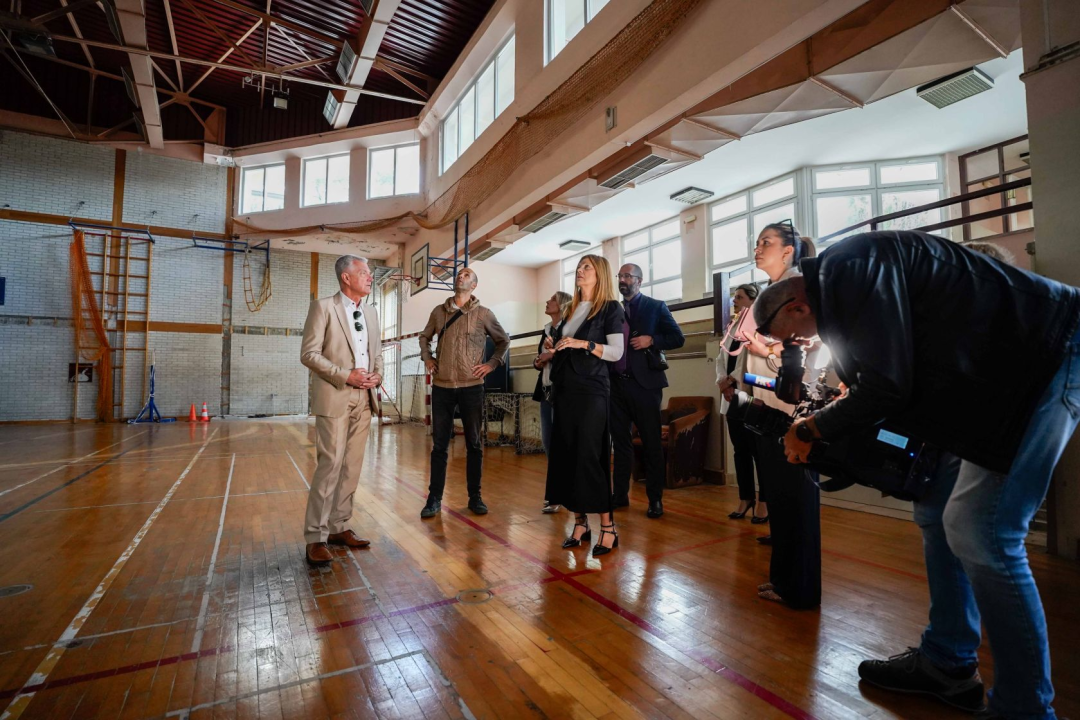 Energetska obnova OŠ Petra Krešimira IV. u punom jeku