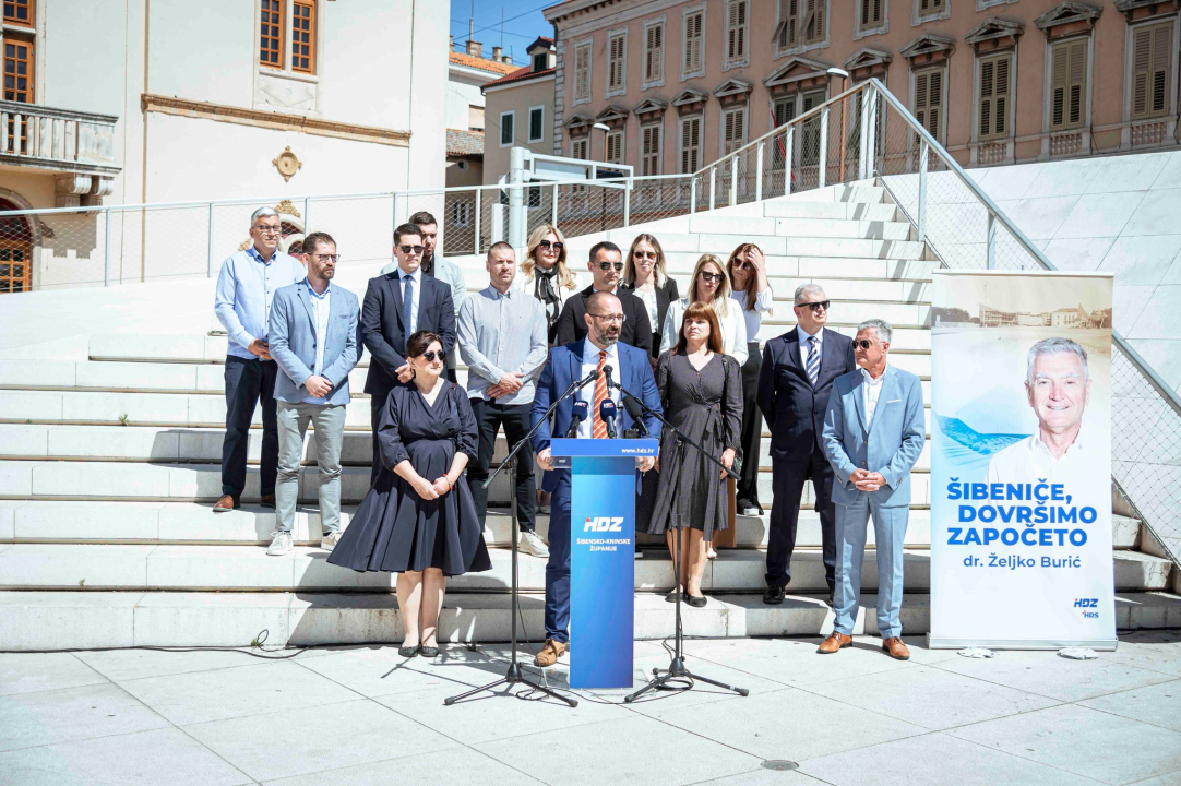 Željko Burić predstavio program i listu: 'Dovršimo započeto i učinimo Šibenik najperspektivnijim hrvatskim gradom'