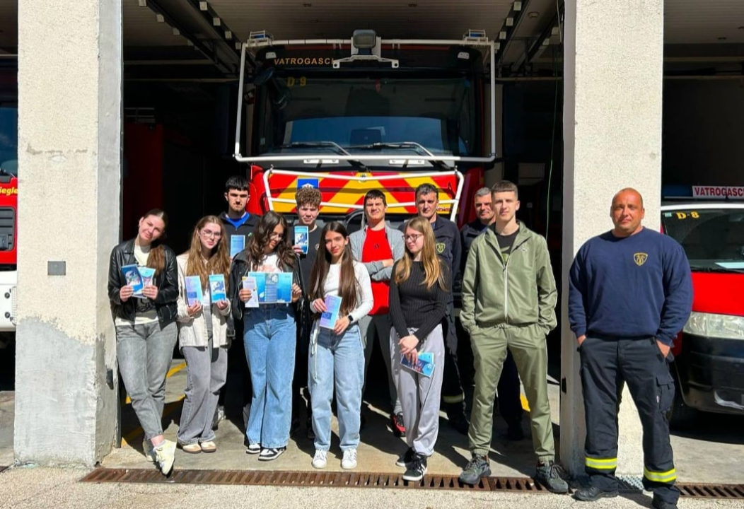 Učenici drniške srednje škole Ivana Meštrovića obilježili Dan Europe