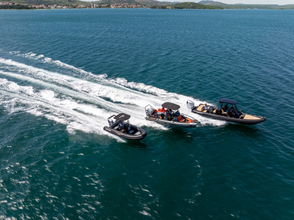 FOTO Šibenik domaćin ekskluzivnog testiranja Highfield plovila i International Press Daysa