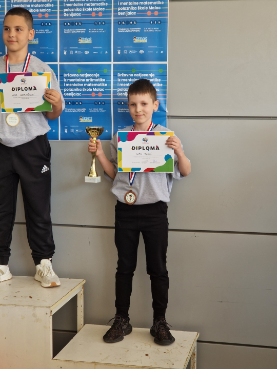 FOTO: Malci Genijalci iz Šibenika rasturili Državno natjecanje iz mentalne aritmetike i matematike