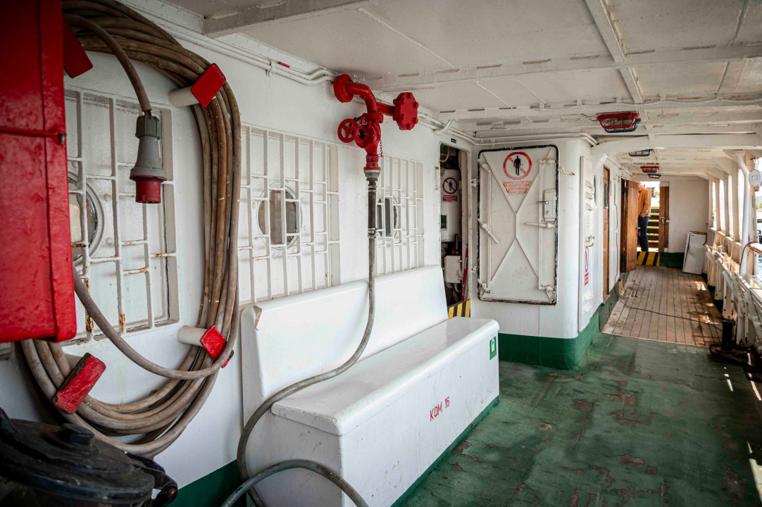 'Tijat' isplovio na probnu vožnju zbog certifikata: Župan Jelić prvi put na kultnom brodu