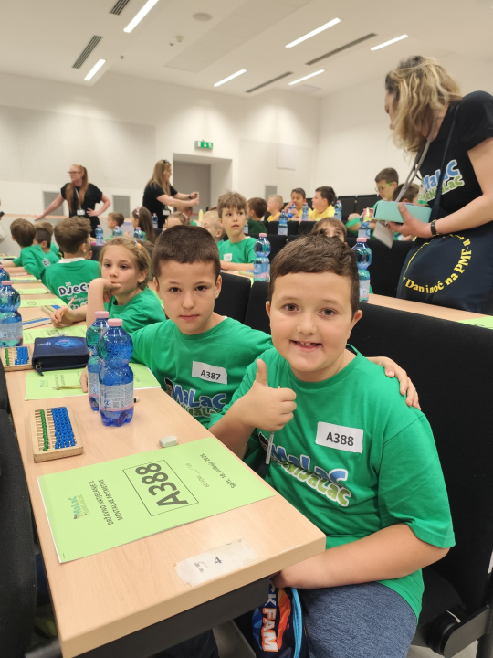 FOTO: Malci Genijalci iz Šibenika rasturili Državno natjecanje iz mentalne aritmetike i matematike