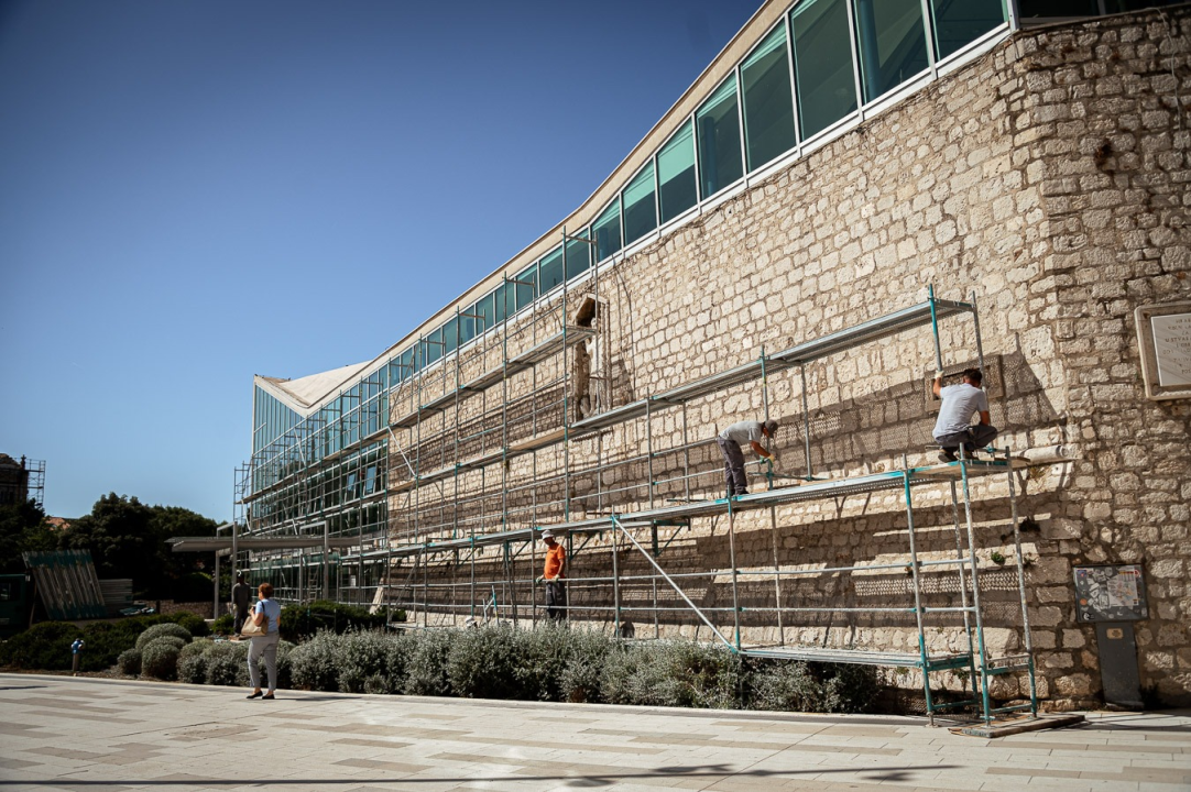 Počela najvidljivija faza energetske obnove šibenske knjižnice