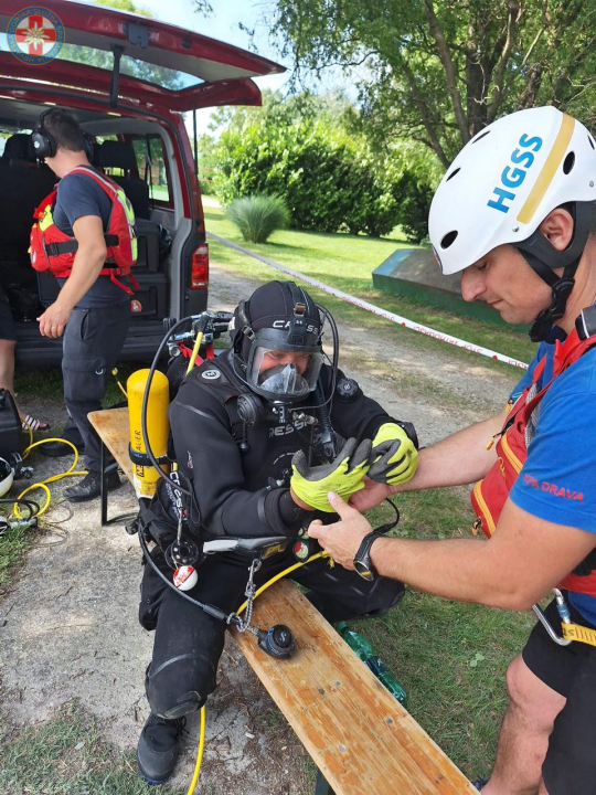 Vodički vatrogasci sudjelovali na specijaliziranoj ronilačkoj obuci HGSS-a 