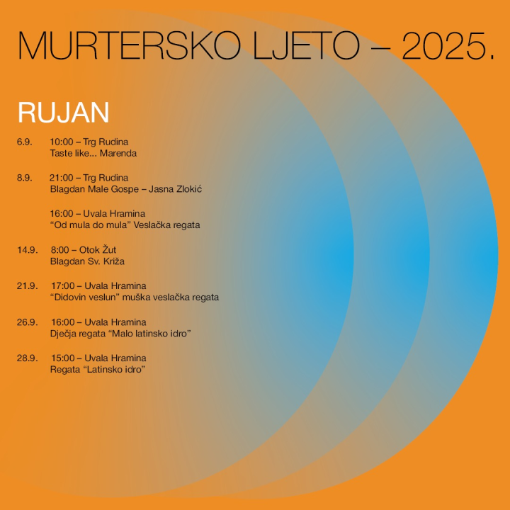 Program Murterskog ljeta 2025.