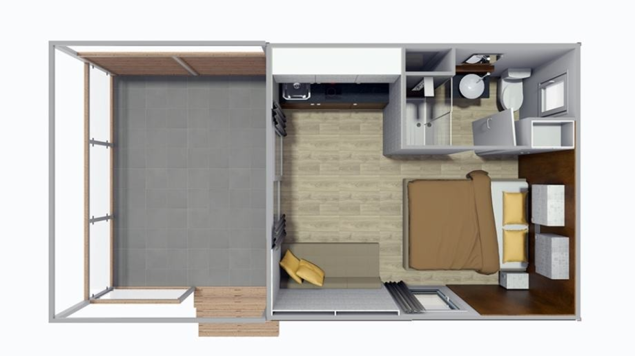 Prodaju se luksuznu mobilne kućice iz kampa u Tisnom kraj plaže