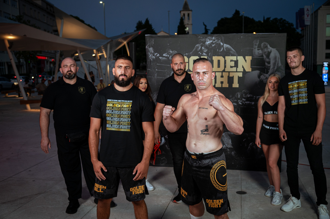 FOTO Pogledajte kako je izgledalo predstavljanje Golden Fight boraca na Poljani