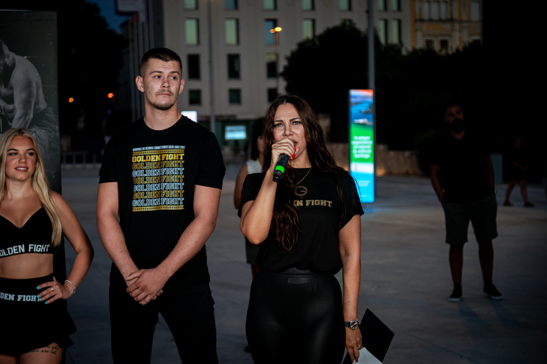 FOTO Pogledajte kako je izgledalo predstavljanje Golden Fight boraca na Poljani