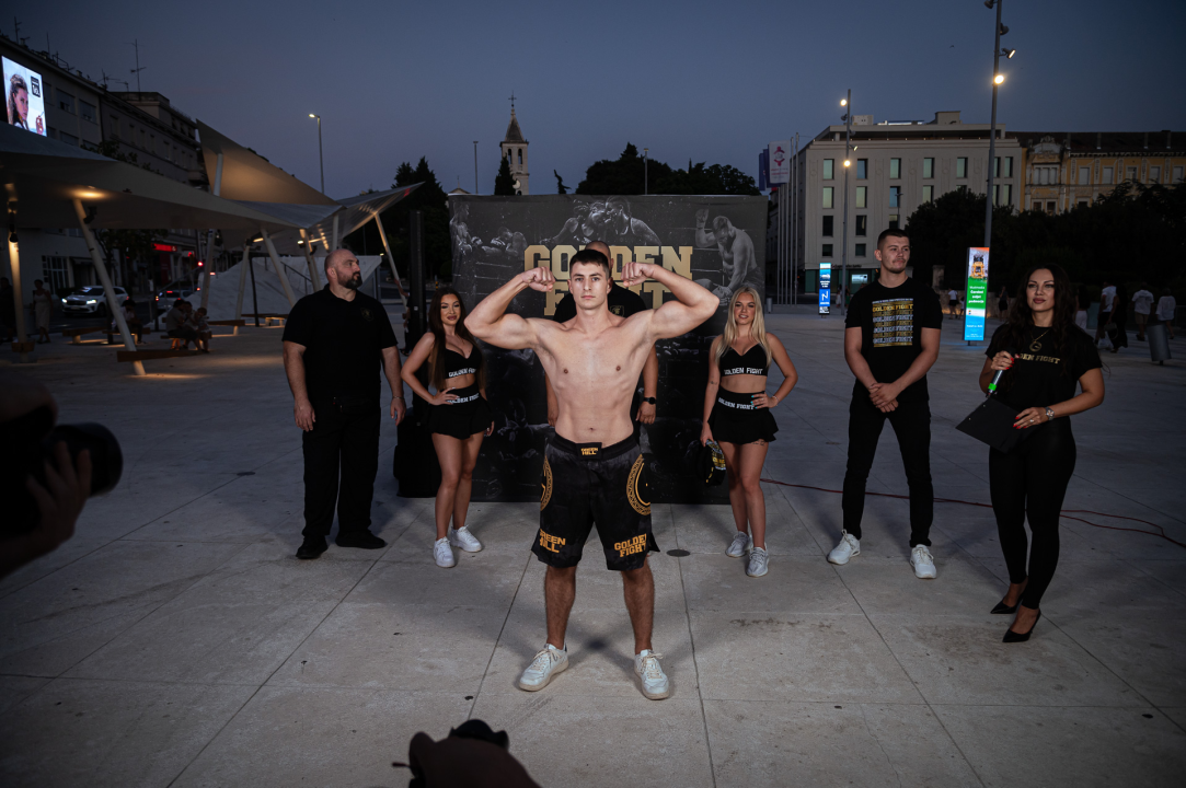 FOTO Pogledajte kako je izgledalo predstavljanje Golden Fight boraca na Poljani