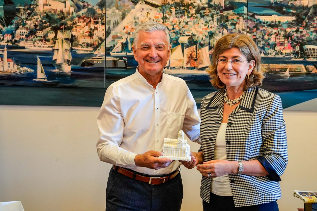 Željko Burić primio veleposlanicu Portugala Mariu Manuel Durão