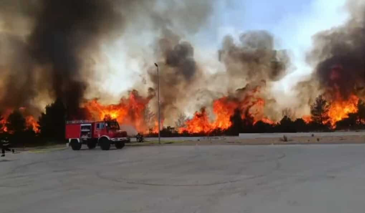 Požar na Bikarcu