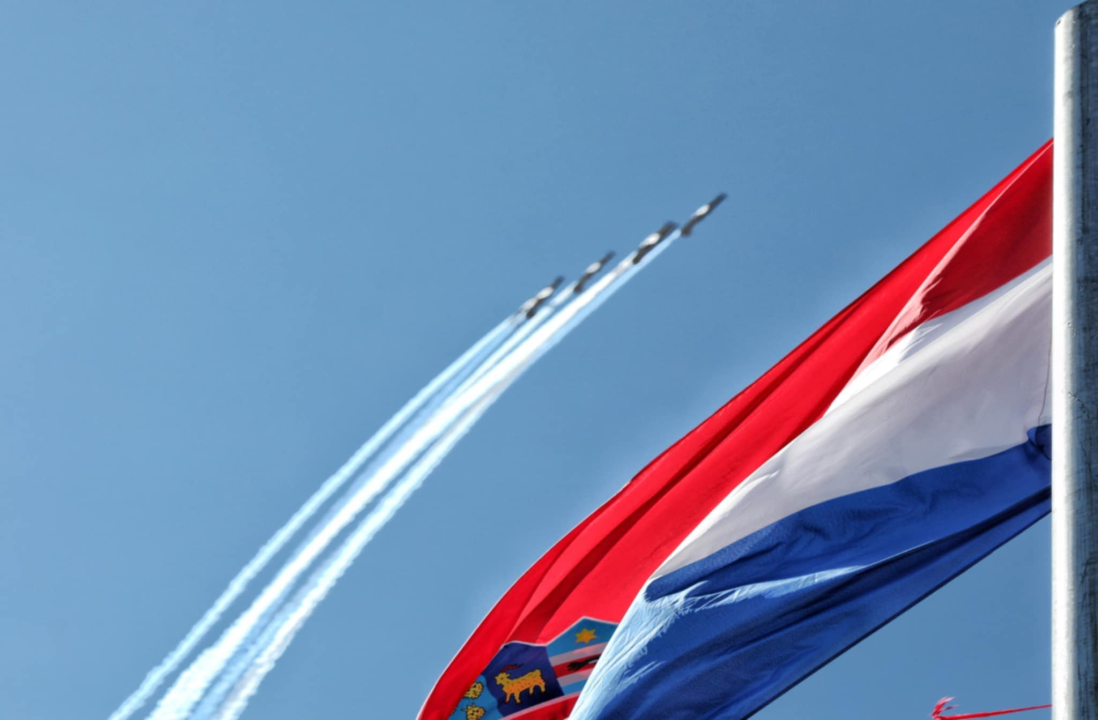 Impresivna 'Krila Oluje' i prelet Rafalea iznad Kninske tvrđave 