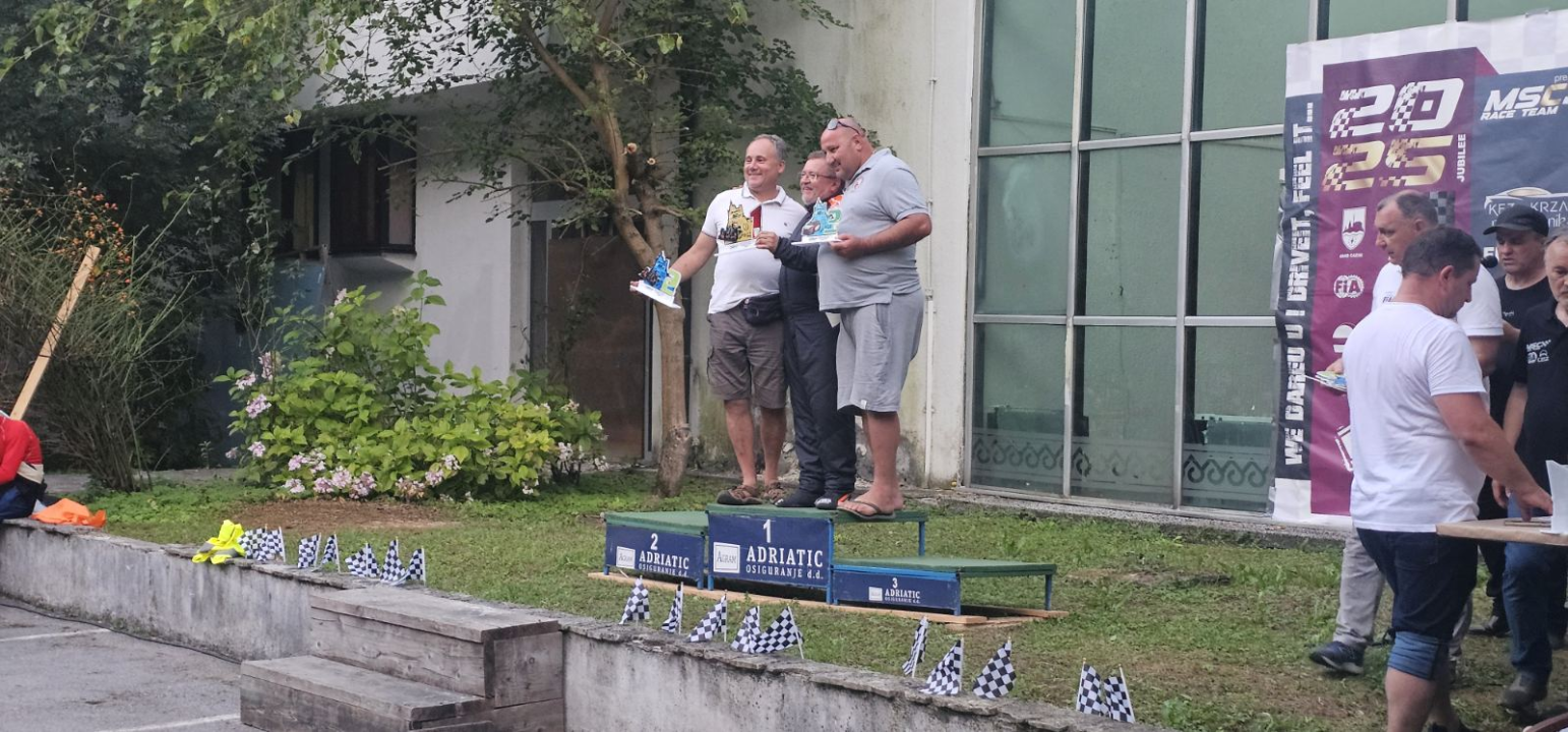 FOTO Vozačima AKK Rogoznica dva postolja na 'Nagradi Cazina'