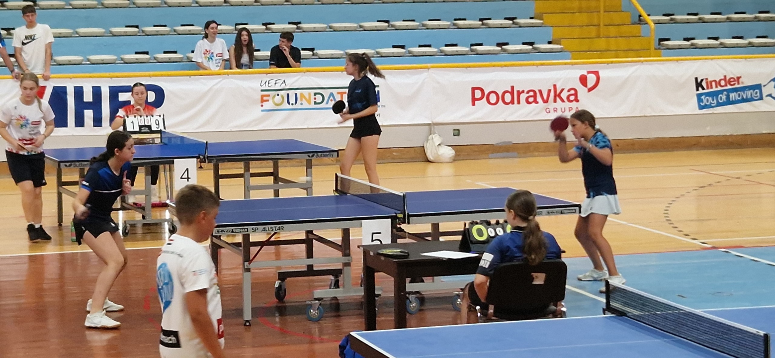 FOTO Tri šibenske stolnotenisačice pozvane u reprezentaciju Hrvatske