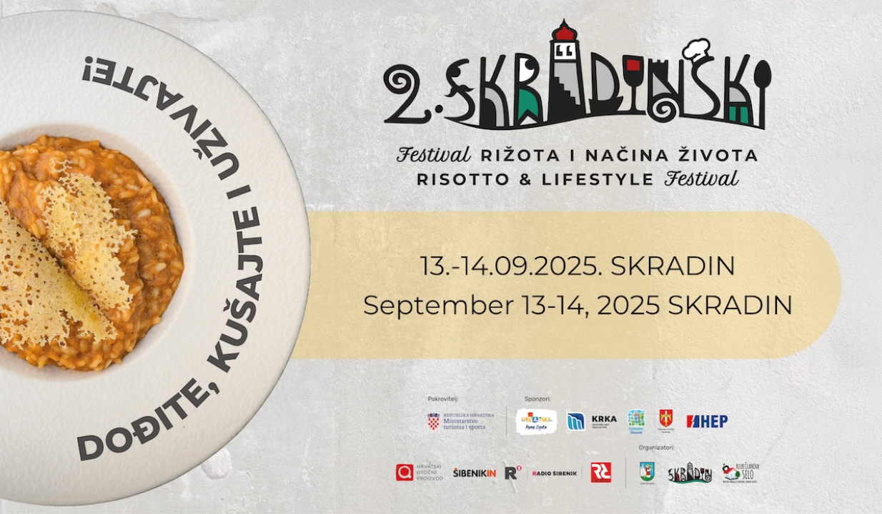 Rižot i tradicija: Skradin u rujnu sprema gastro i glazbeni spektakl