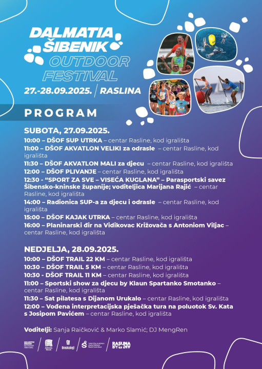 FOTO 'Dalmatia Šibenik Outdoor Festival' otvorio prijave za niz trailova, zanimljivih natjecanja i aktivnosti