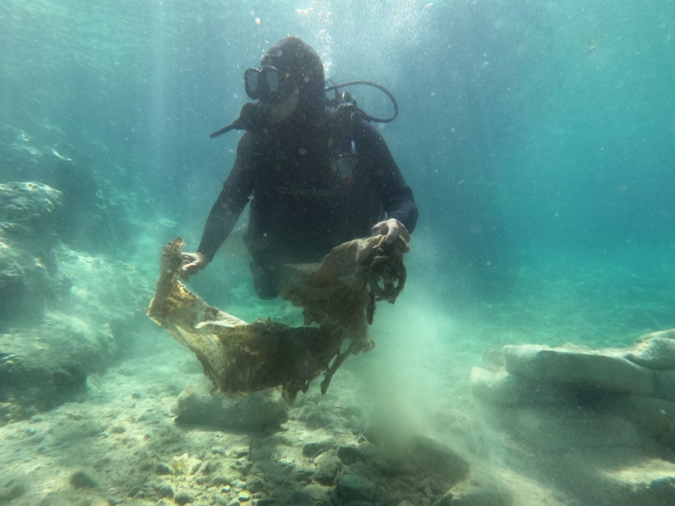 Ronilački klub 'Murter-Kornati' u akciji čišćenja podmorja oko 13 otočića u općini