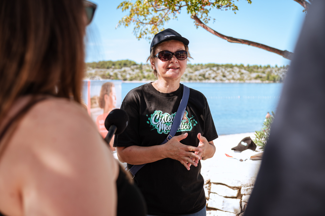 FOTO Šibenik danas pokazao svoje zeleno srce: Održana akcija EU Beach Cleanup 2025.