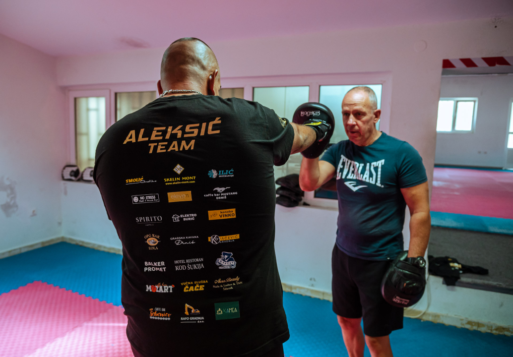FOTO Šibenski boksač Marko 'Ghetto' Aleksić nabrijan pred prvi meč karijere protiv iskusnog Alića: 'Idemo ga ugasiti'