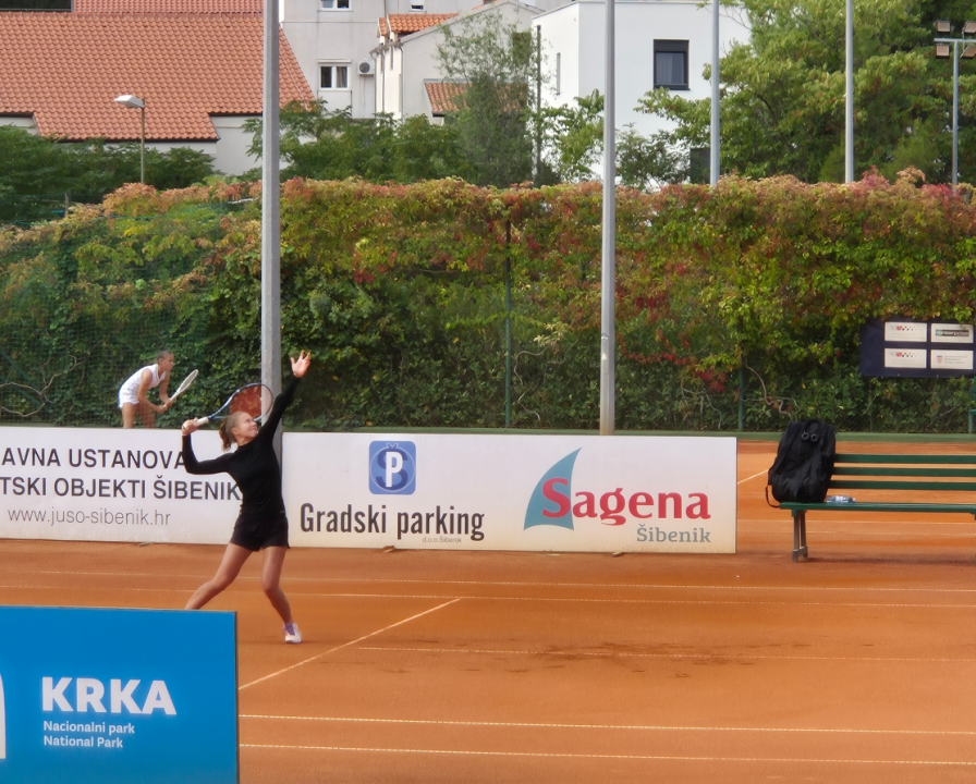 FOTO Počele kvalifikacije teniskog turnira 'W15 Šibenik Open': Za koji dan u akciji Konjuh i Šibenčanka Bumbak