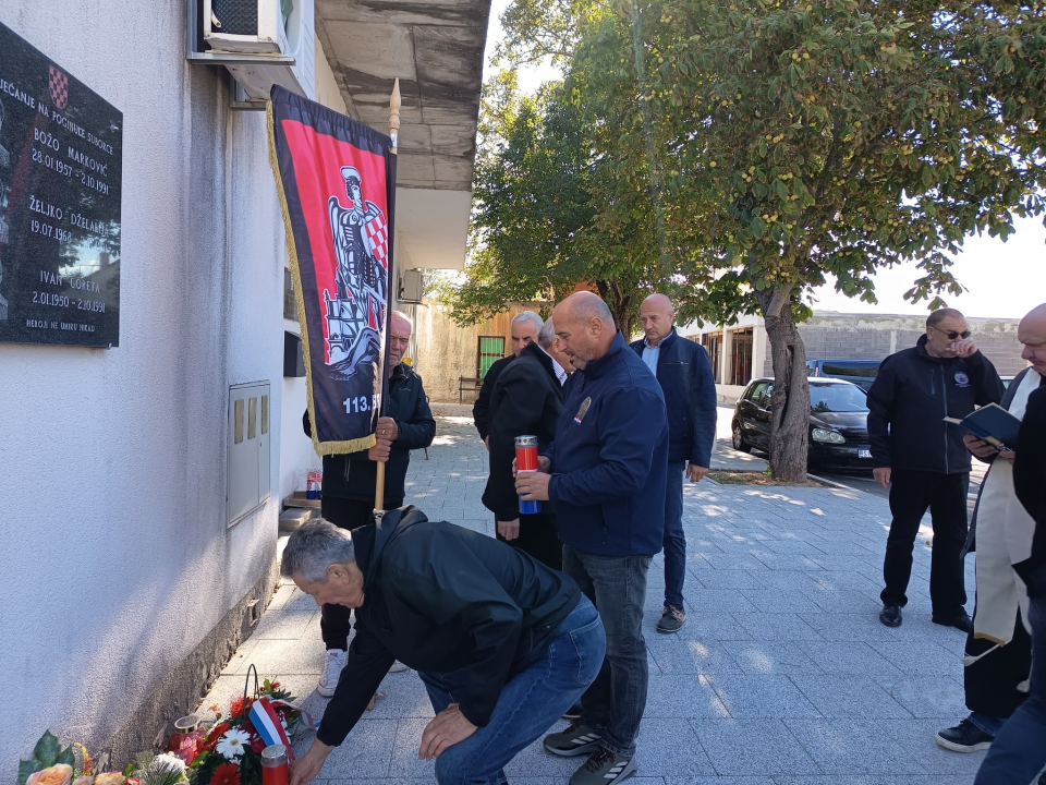 Obilježena 34. obljetnica pogibije hrvatskih branitelja u Unešiću