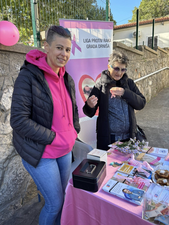 Obilježen Dan ružičaste vrpce u Drnišu