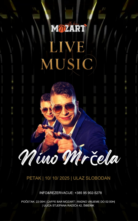 FOTO Nino Mrčela plus Mozart jednako ludi provod!