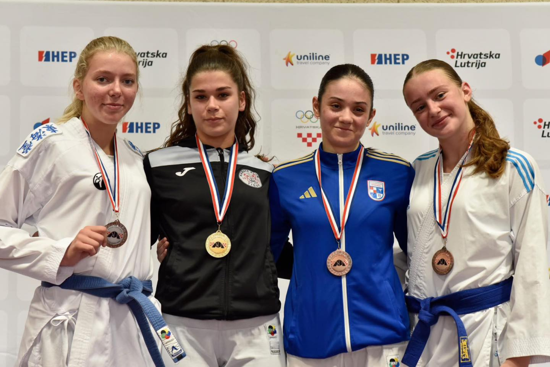 FOTO Karate klub Okit nastupio na Kupu Hrvatske, dvije članice došle do medalje i reprezentacije