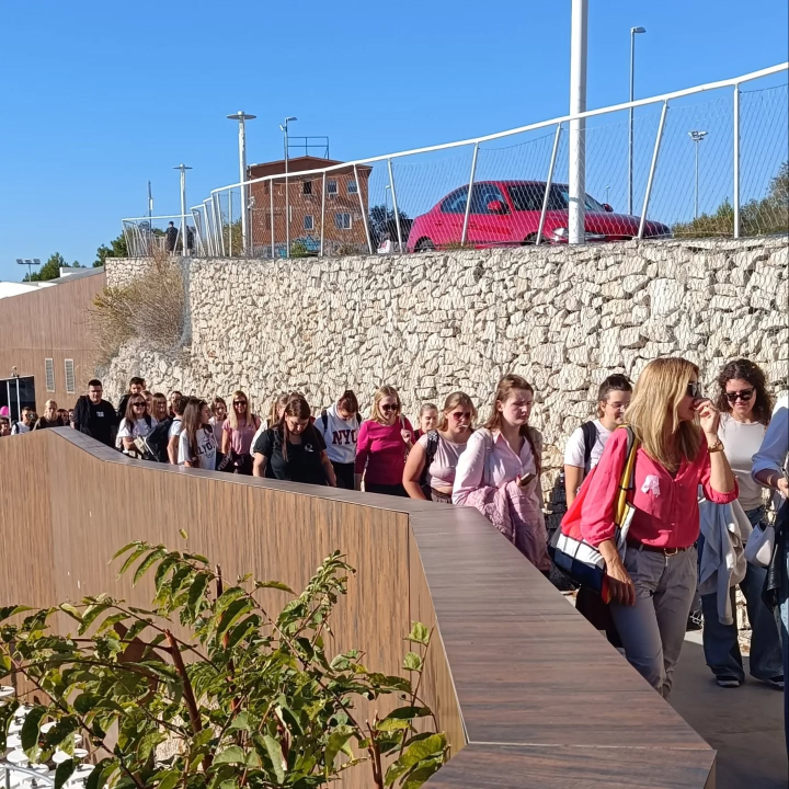 Učenici i nastavnici Gimnazije Antuna Vrančića obilježili Međunarodni dan pješačenja