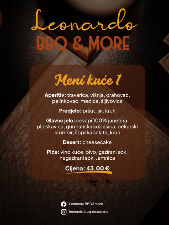 FOTO Leonardo BBQ & More idealno je mjesto za vaš blagdanski domjenak!