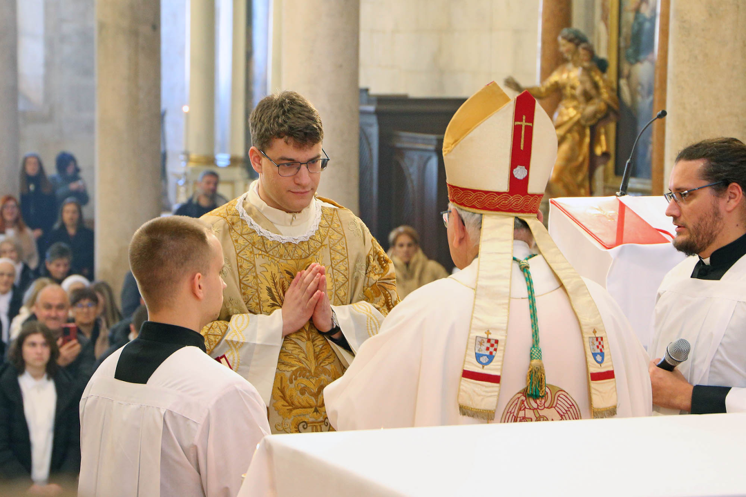 Robert Maretić postao novi đakon Šibenske biskupije