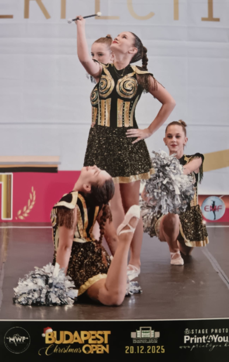 FOTO Šibenskim mažoretkinjama sedam medalja na 'Christmas Openu' u Budimpešti