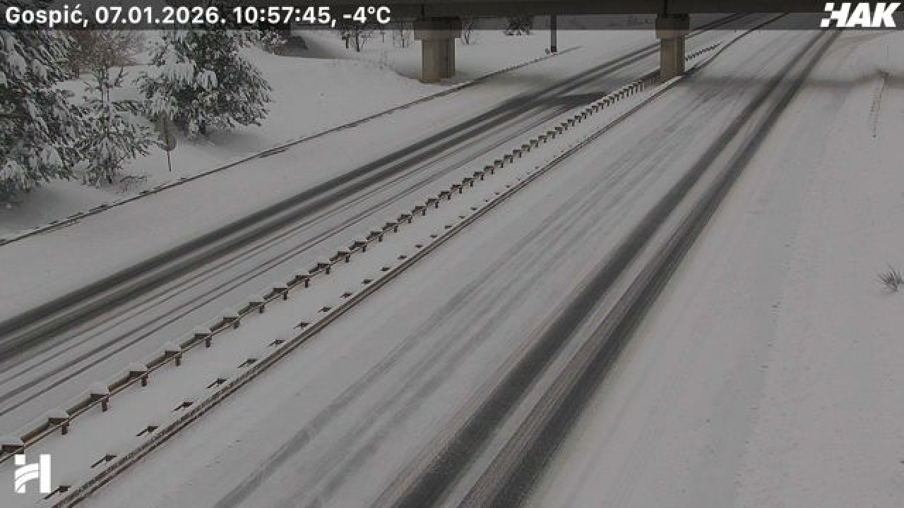 HAK upozorava: Nesreća na A1 kod Šibenika, kaos na cestama diljem zemlje