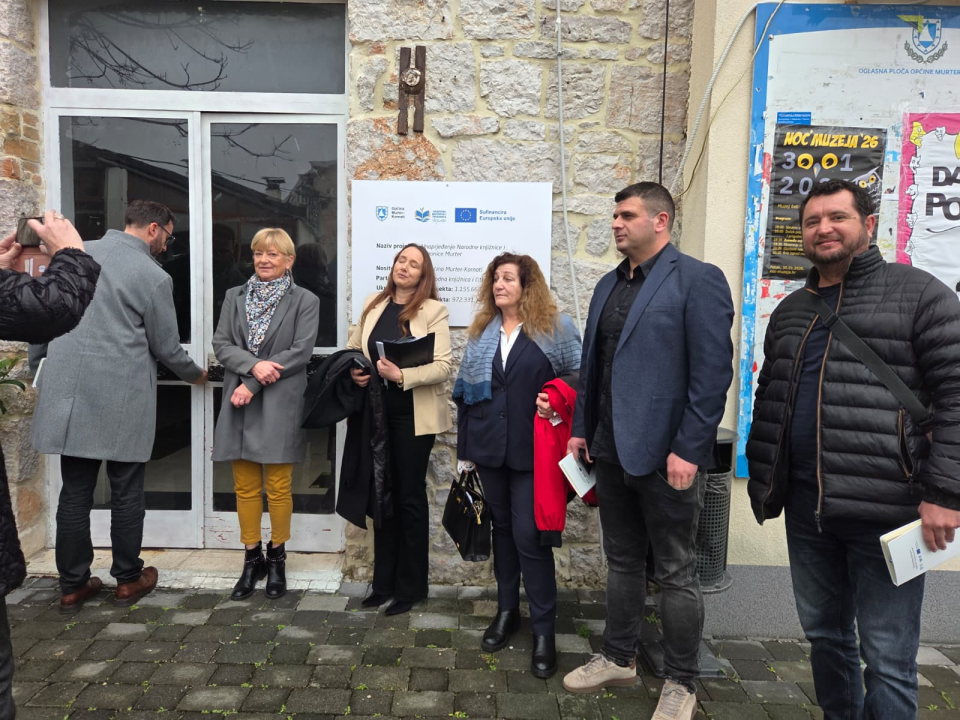 FOTO Održana početna konferencija projekta 'Unaprjeđenje Narodne knjižnice i čitaonice Murter'