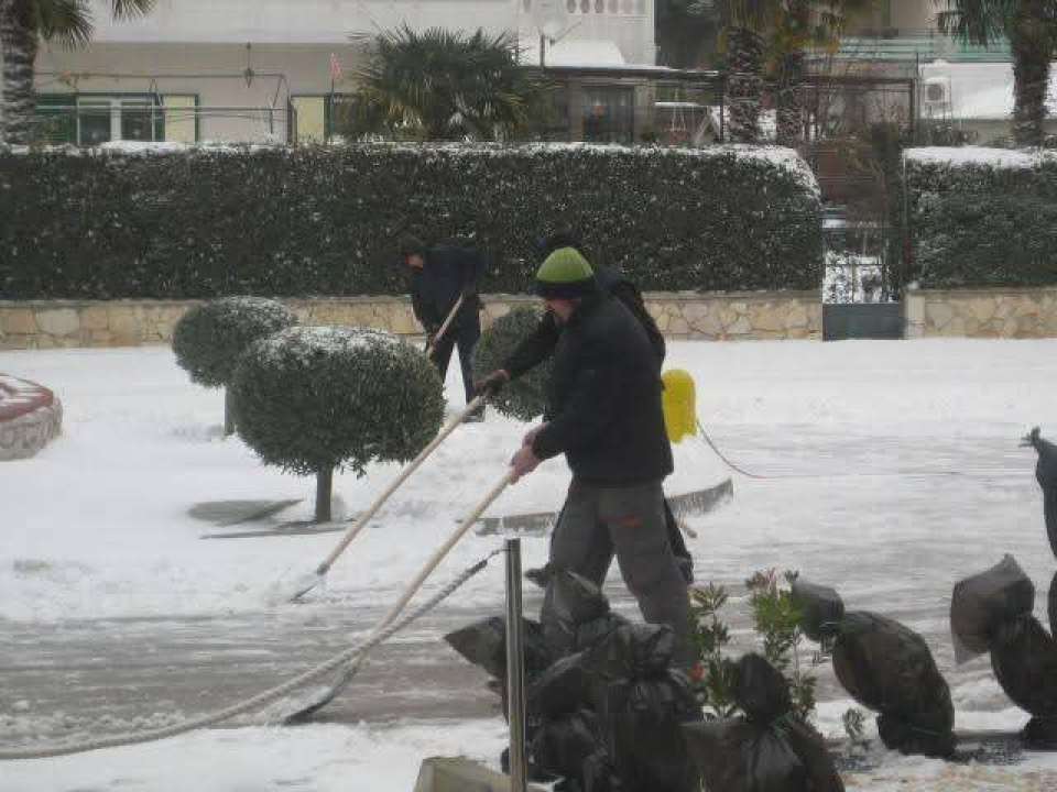 Prije 14 godina Šibenik je bio potpuno zatrpan snijegom