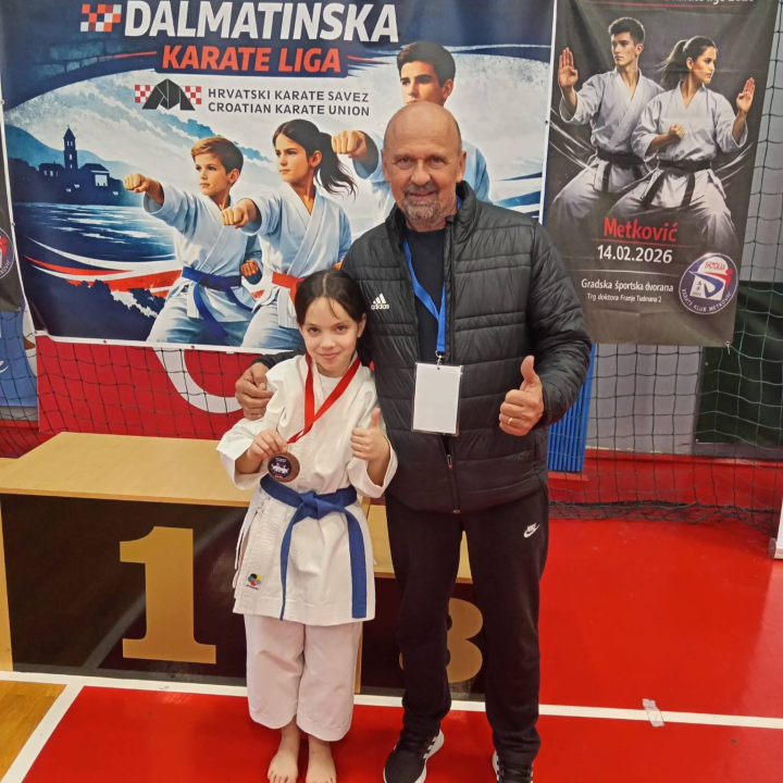 FOTO Svih devet karataša Šibenika uzelo medalju u prvom kolu Dalmatinske lige