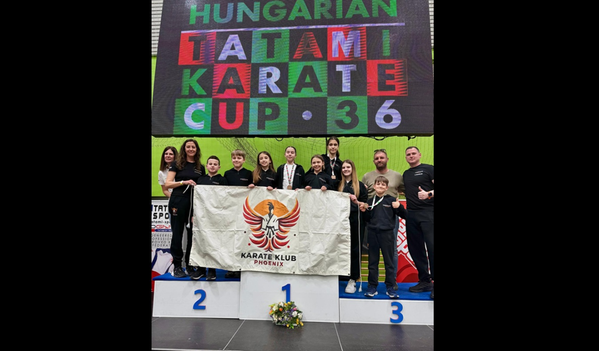 FOTO Karate klub Phoenix osvojio tri bronce na jakom međunarodnom turniru u Mađarskoj