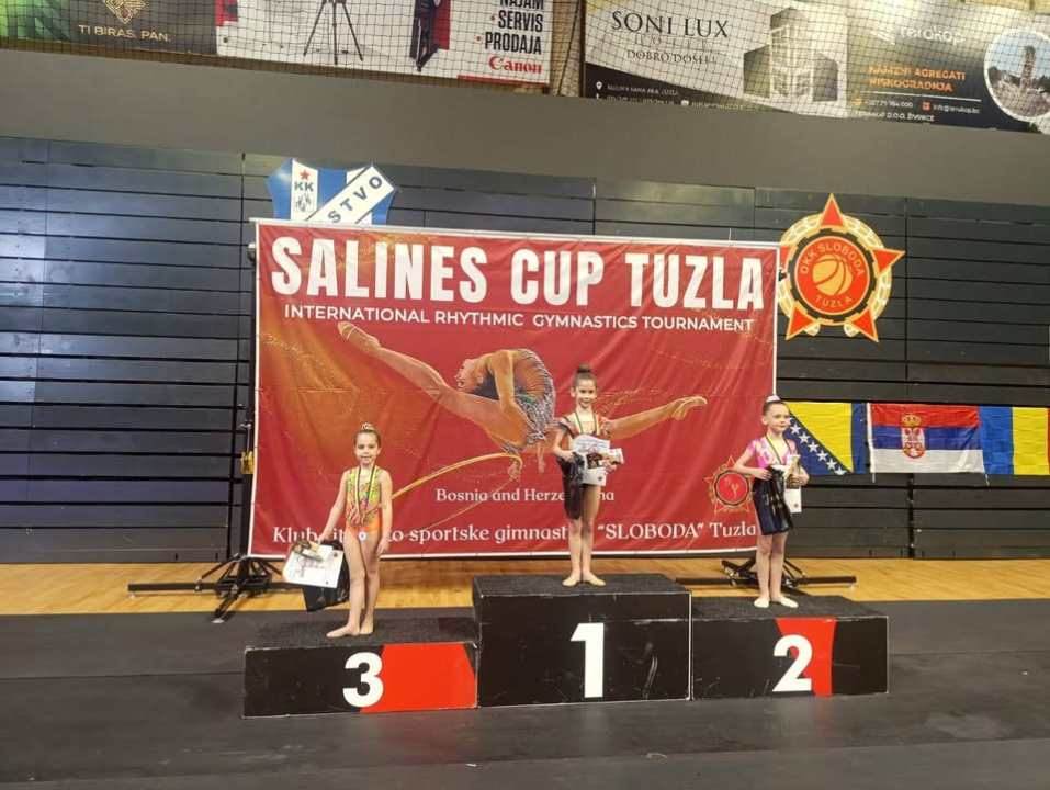 Šibenske gimnastičarke uspješne na međunarodnom prvenstvu