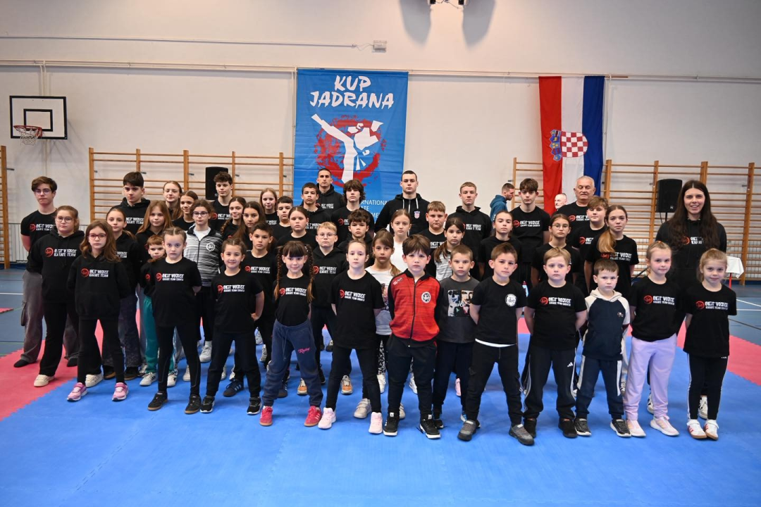 Karate klub 'Okit Vodice' najbolji na Kupu Jadrana u Splitu