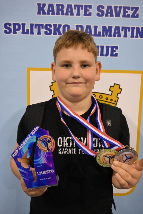 Karate klub 'Okit Vodice' najbolji na Kupu Jadrana u Splitu