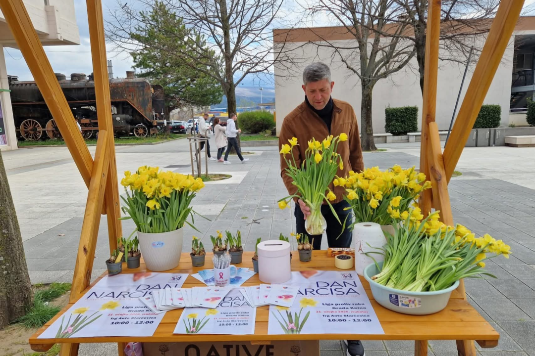 Šibensko-kninska županija obilježila Dan narcisa: Rano otkrivanje raka ključ za izlječenje