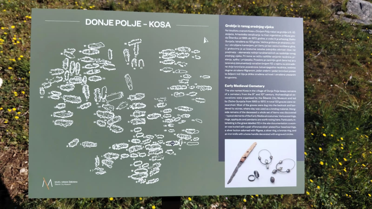 Bogata prošlost Kose u Donjem Polju prezentirana na informativnoj ploči