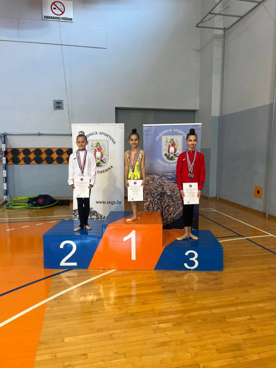 FOTO Ritmičarke Šibenik-Dalmacije domaćinstvo kvalifikacija regije Jug okrunile sa šest zlata