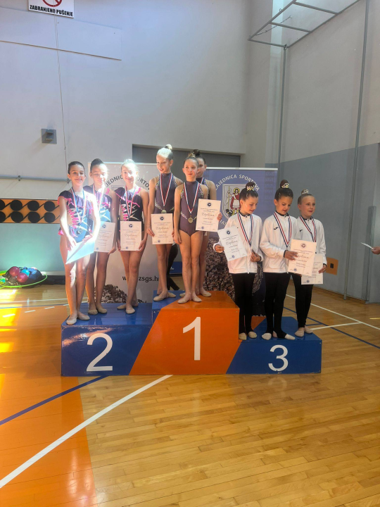 FOTO Ritmičarke Šibenik-Dalmacije domaćinstvo kvalifikacija regije Jug okrunile sa šest zlata