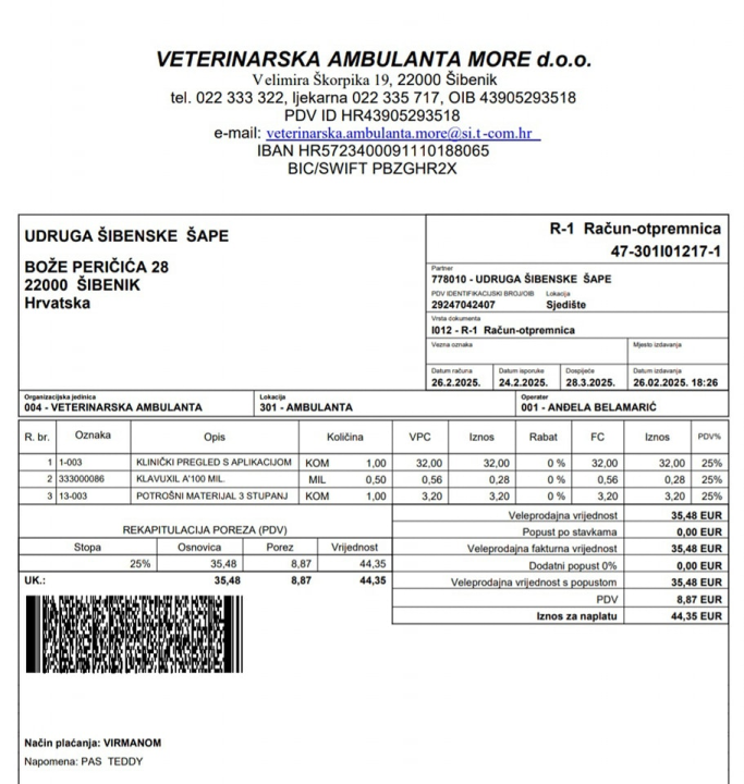 Spašeni psić s Promine traži svoj zauvijek dom, a Šibenske šape pomoć za pokrivanje veterinarskih toškova