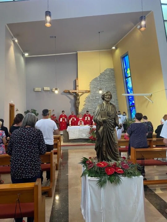 Na Vidicima proslavljen sv. Petar uz oproštaj od fra Ivana: 'Ipak smo mi samo ljudi, ili ljudima poslani'